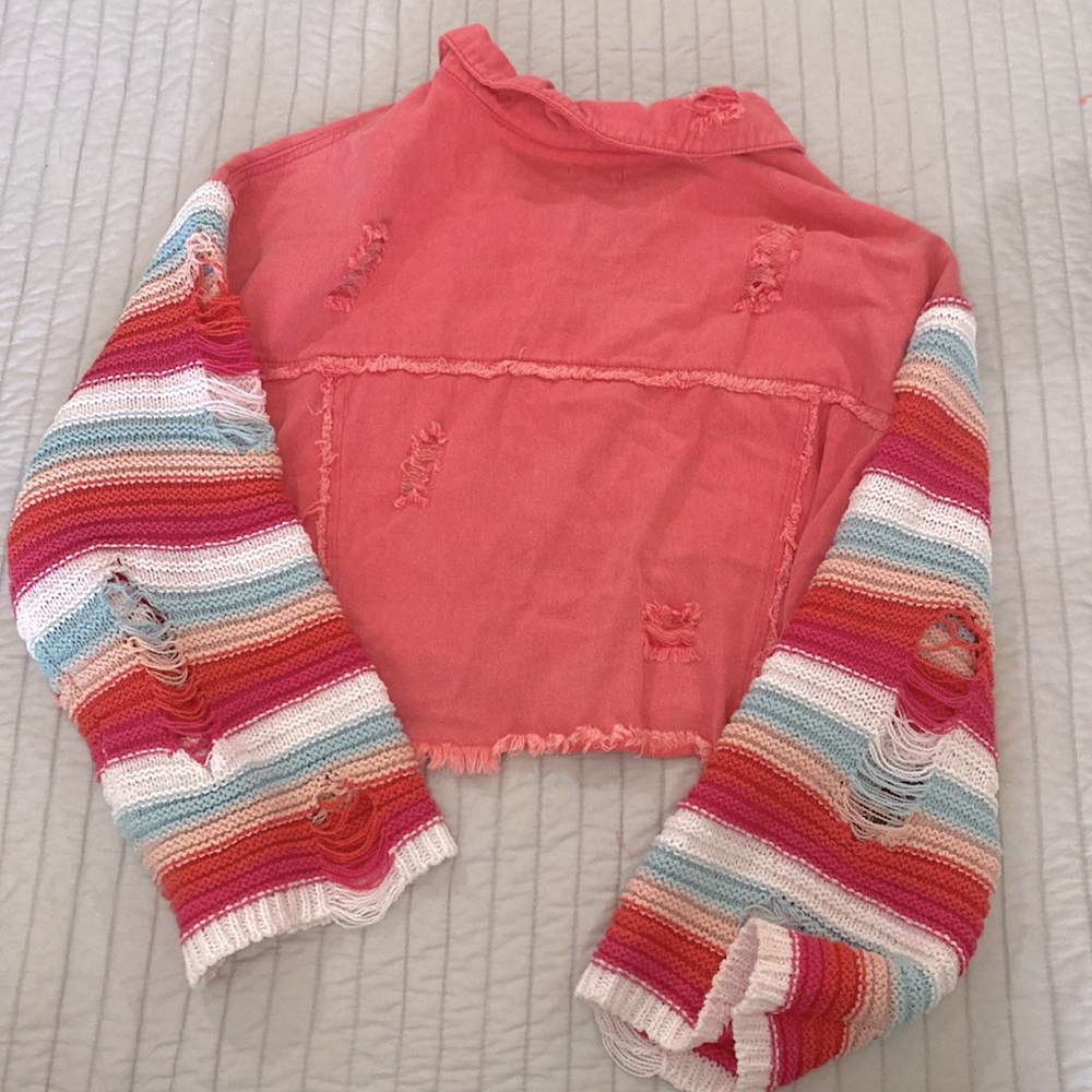Cropped jacket top - Picture 3 of 3